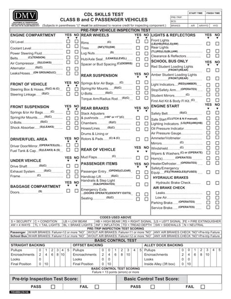 cdl class b test free